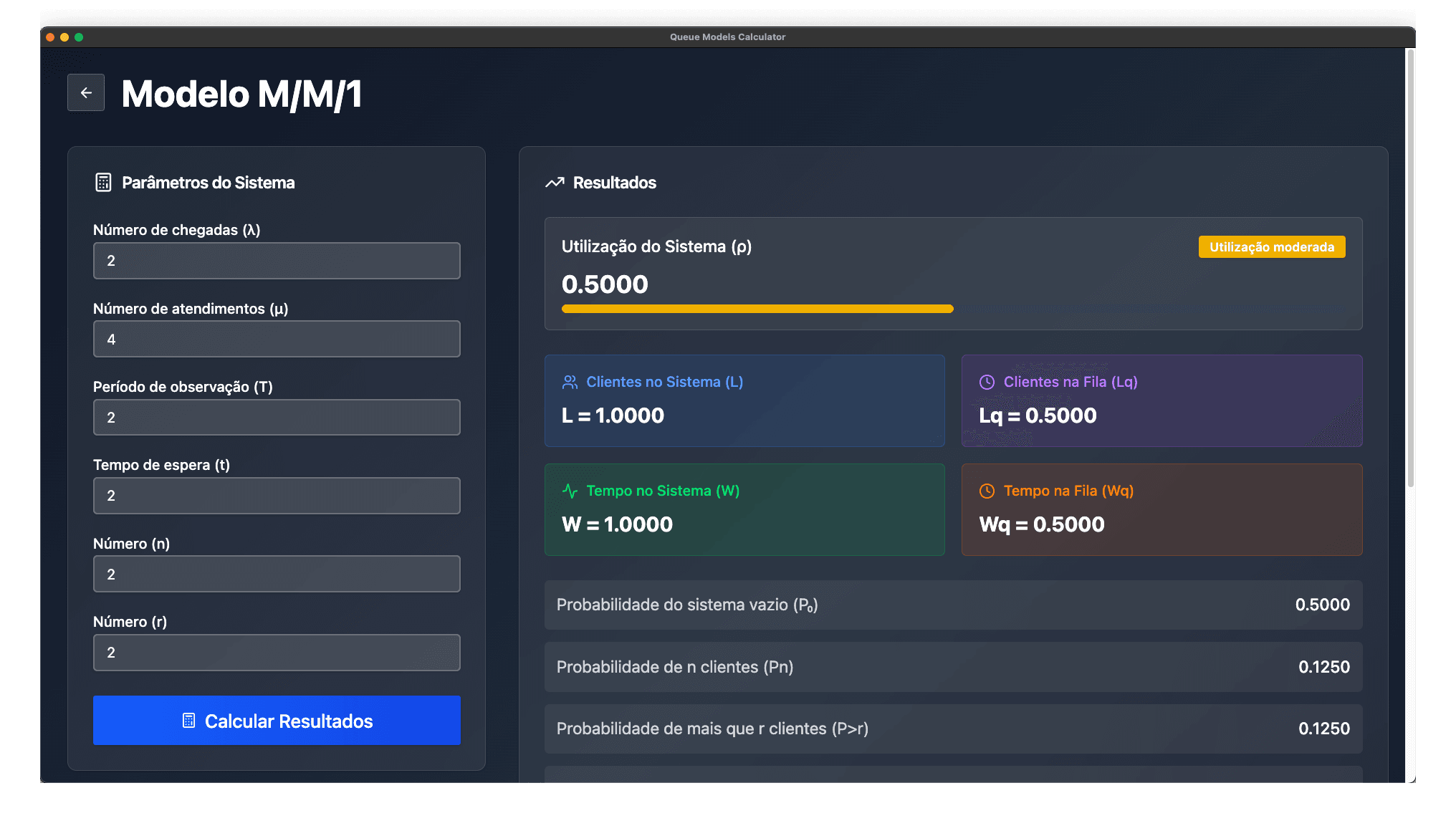Results Dashboard